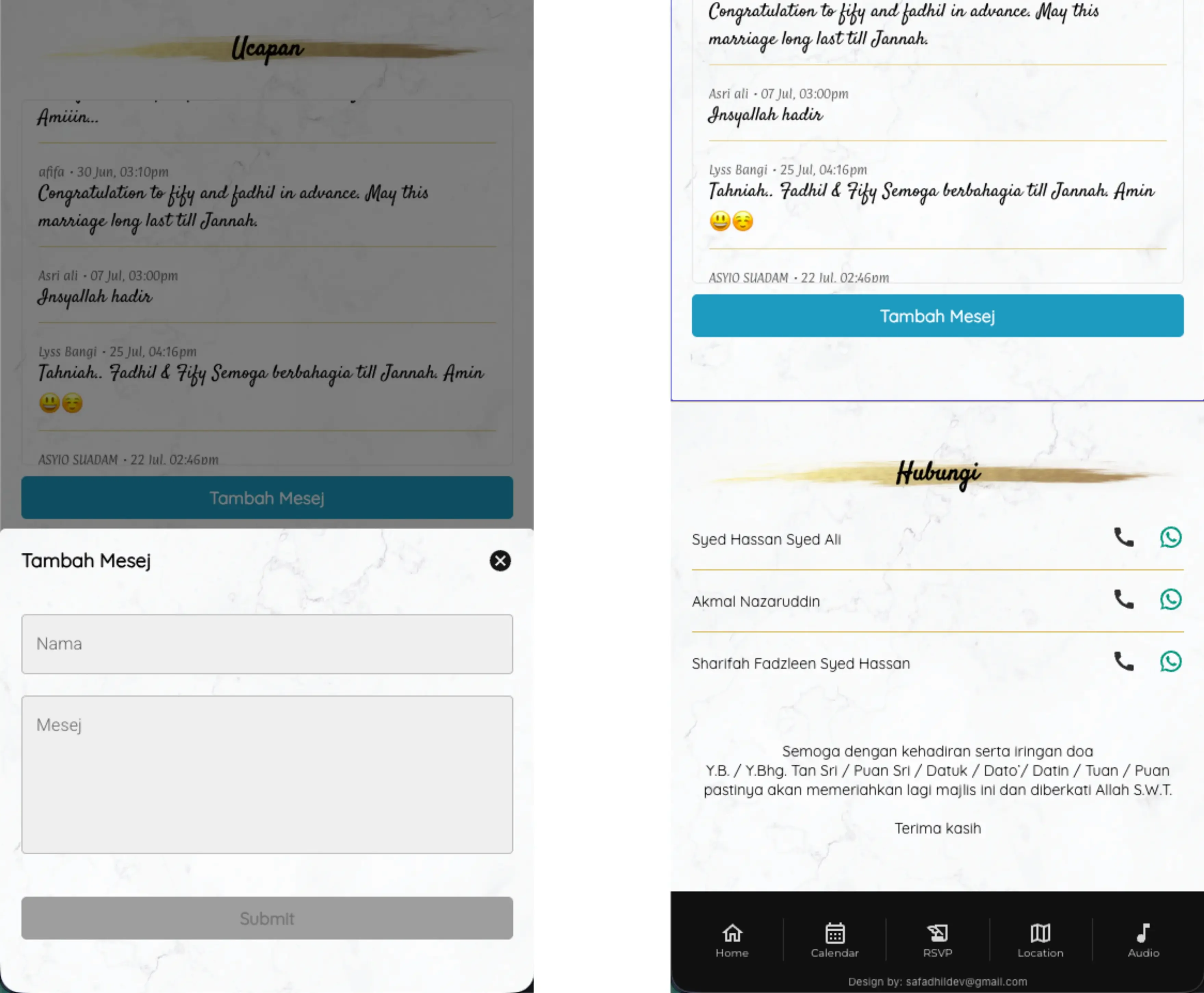 eWedding app screenshot 4